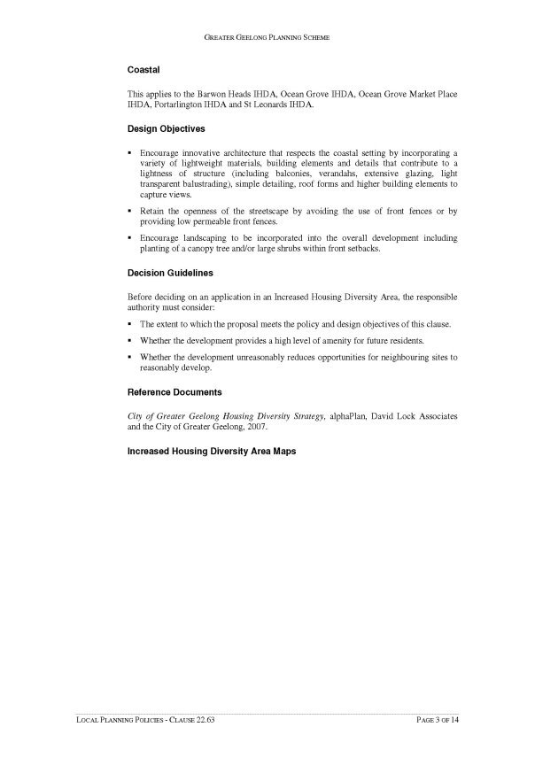 Local Planning Policies Clause 22.63 - Page 3 of 14