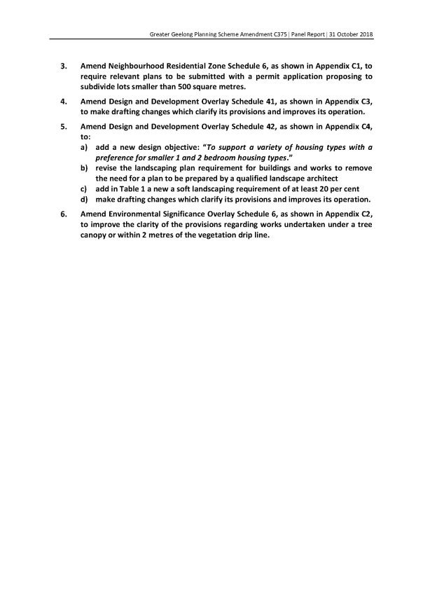 PANEL REPORT - Greater Geelong Amendment C375 - page 4