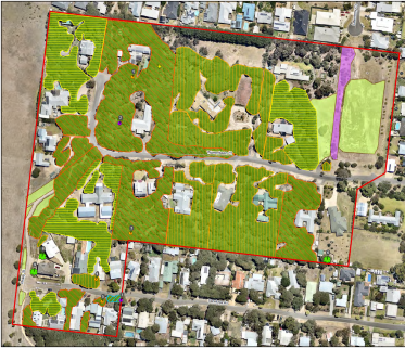 Aerial map