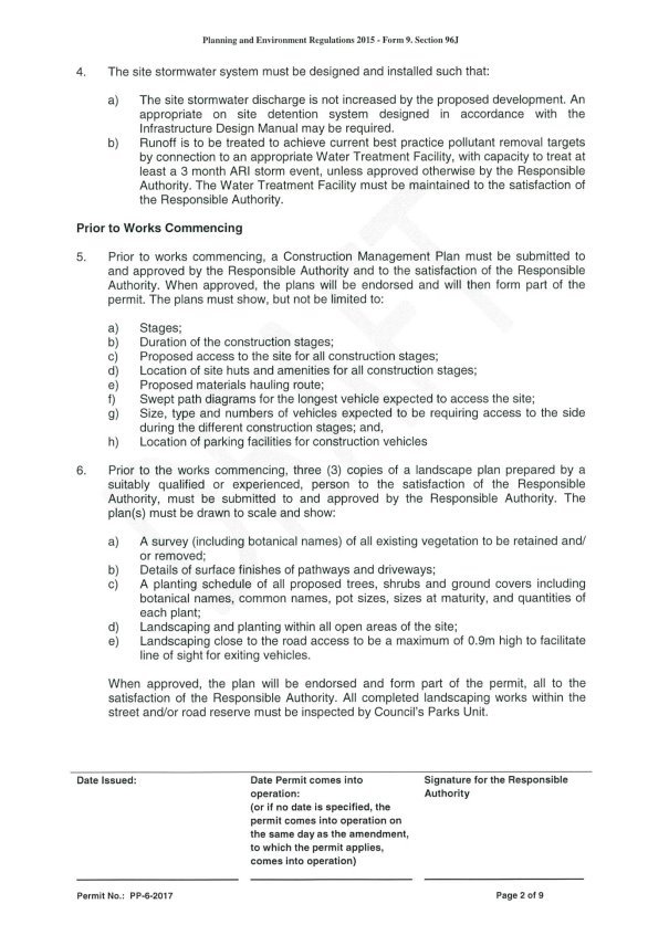 Permit Number PP-6-2017 - Page 2 of 9