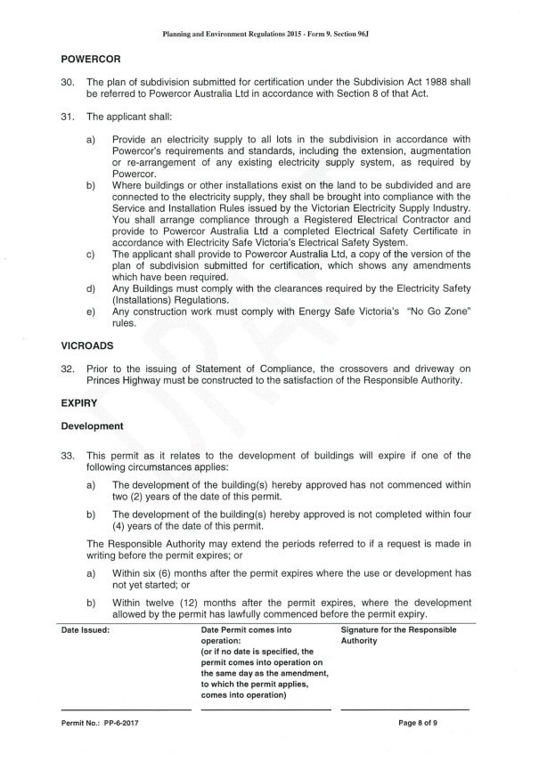 Permit Number PP-6-2017 - Page 8 of 9