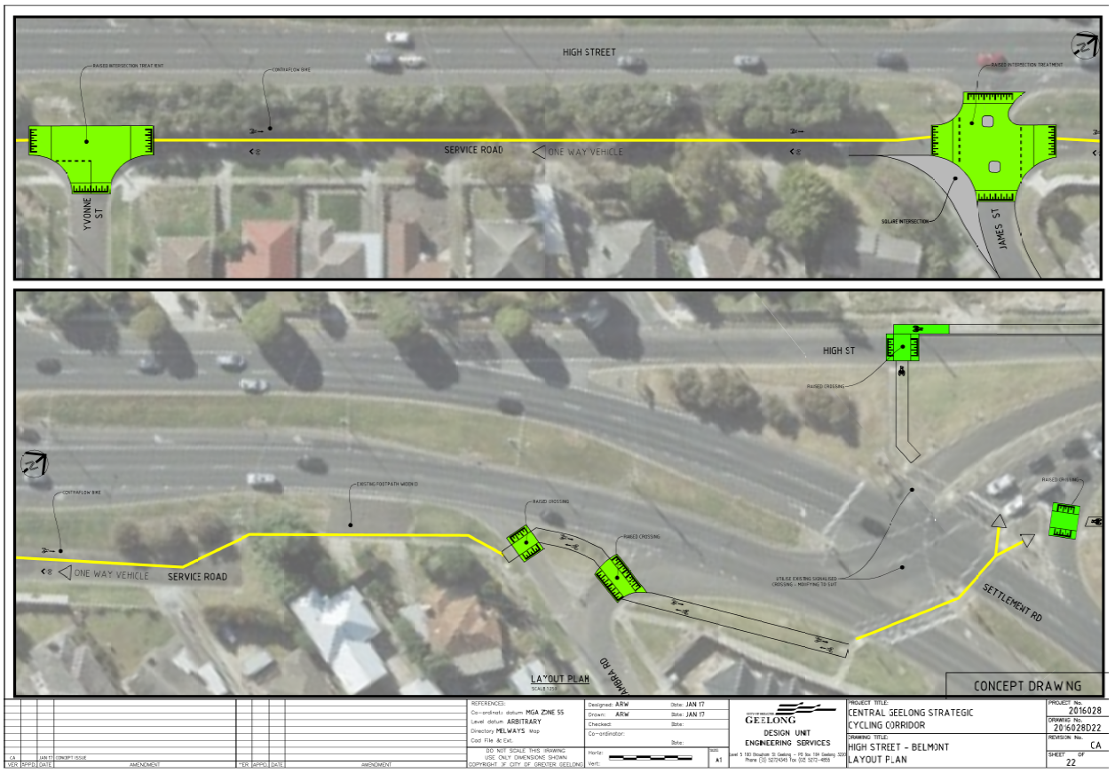 High Street - Belmont Layout Plan Sheet 23