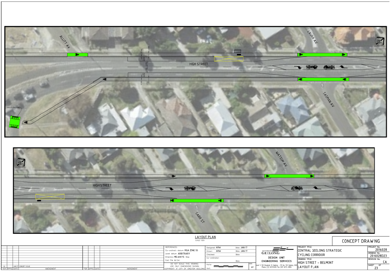 High Street - Belmont Layout Plan Sheet 24