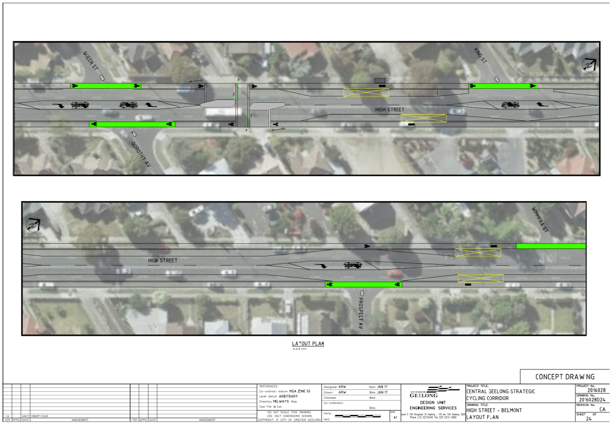 High Street - Belmont Layout Plan Sheet 25