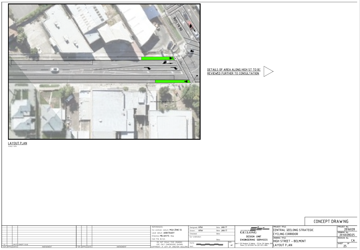 High Street - Belmont Layout Plan Sheet 26