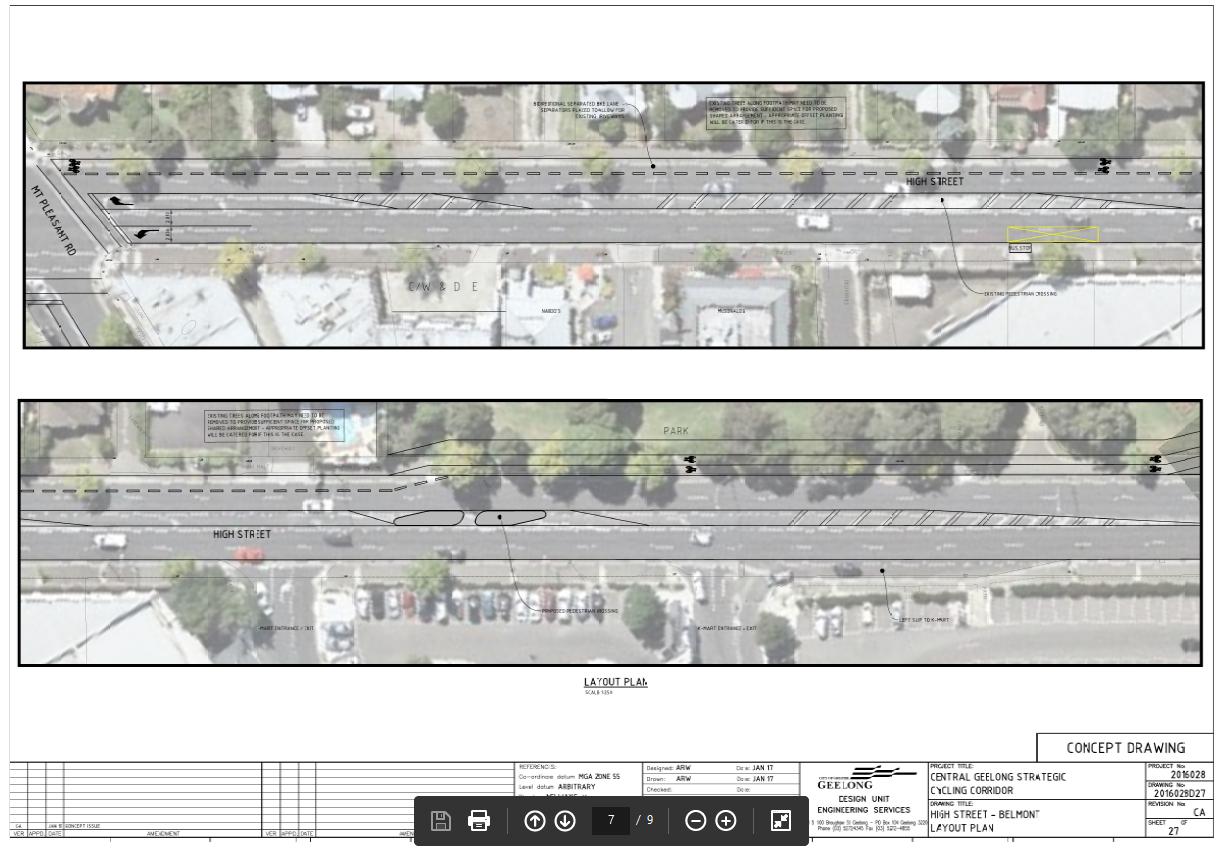High Street - Belmont Layout Plan Sheet 27