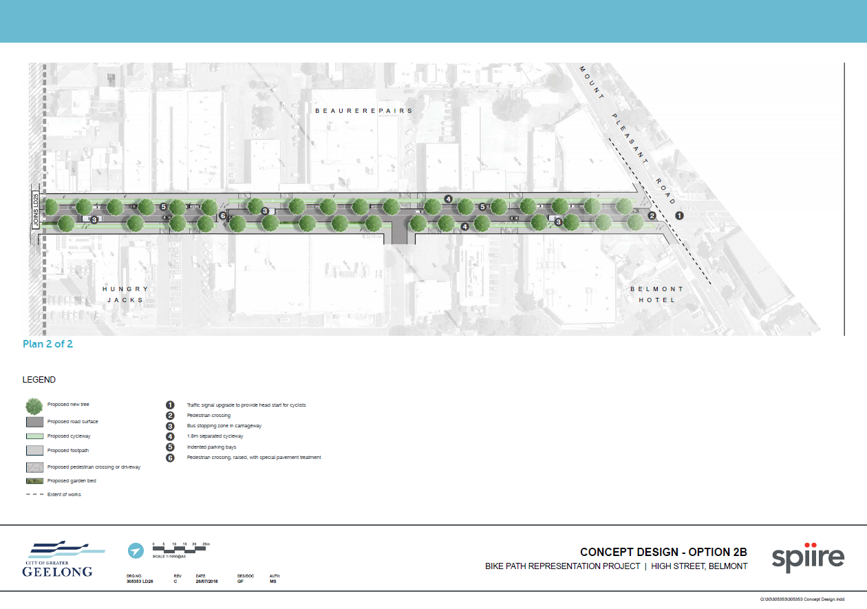 Recommended High Street Design - Roslyn Road to Mt Pleasant Road - page 2