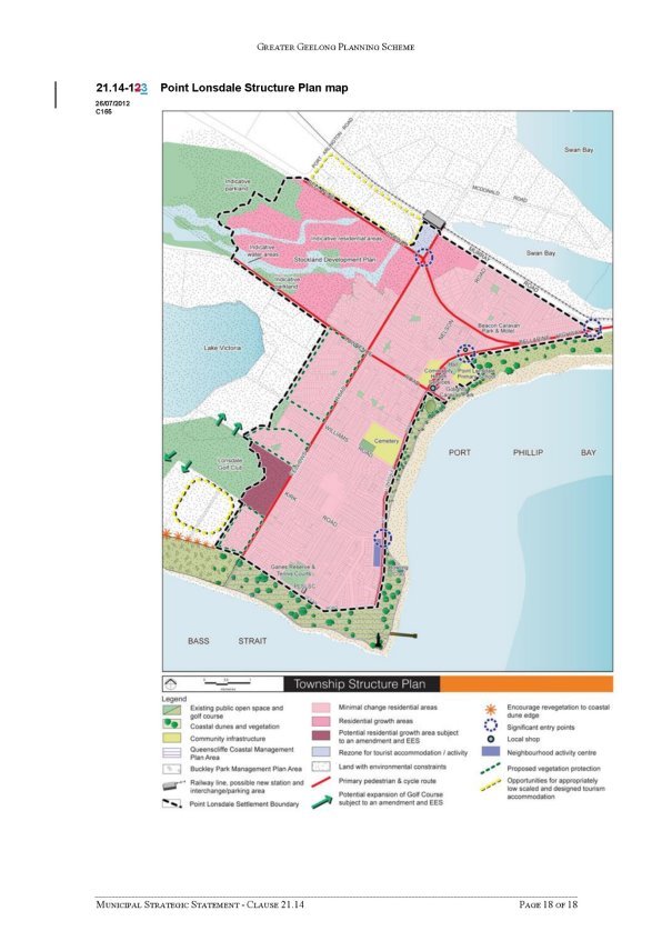 Municipal Strategic Statement - Clause 21.14 - Page 18 of 18
