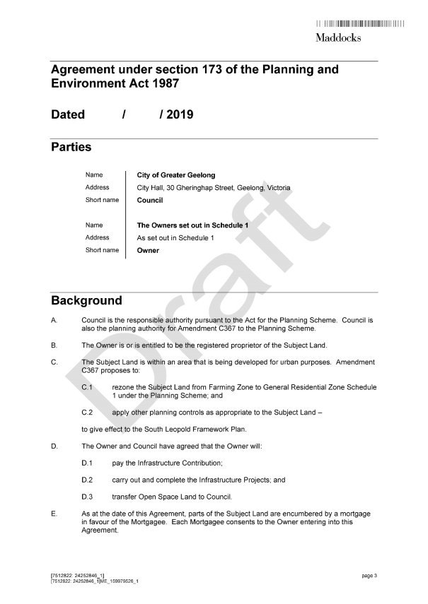 Section 173 agreement - Page 3