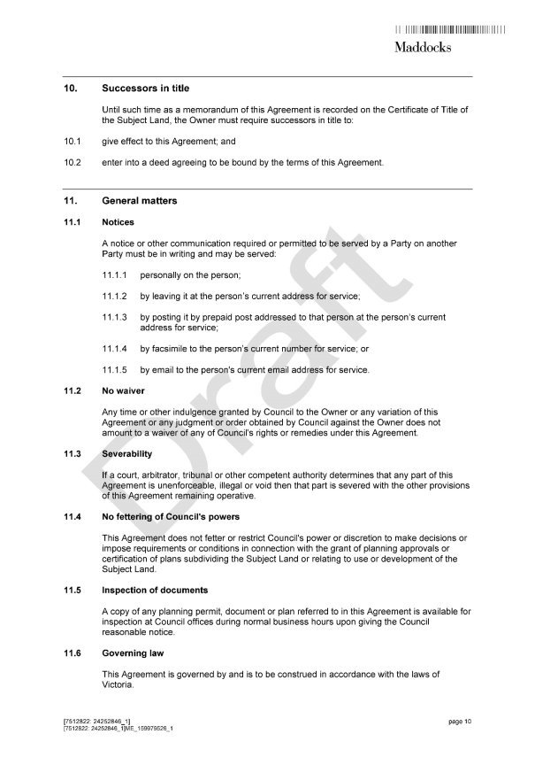 Section 173 agreement - Page 10