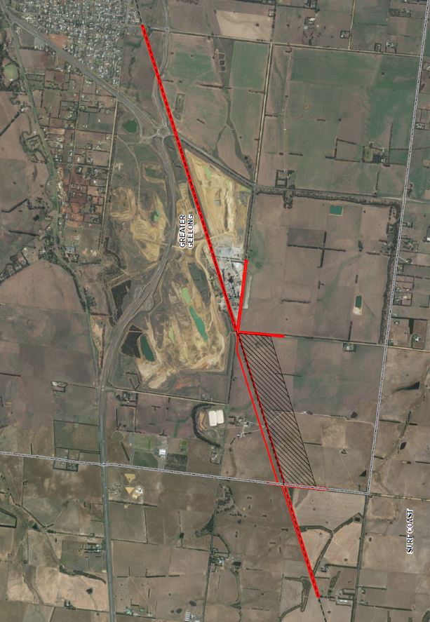 Site location map from State Government website