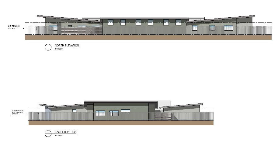 North and East elevations