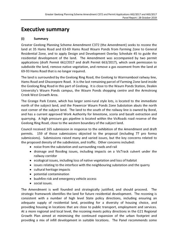 Executive Summary - Page 1