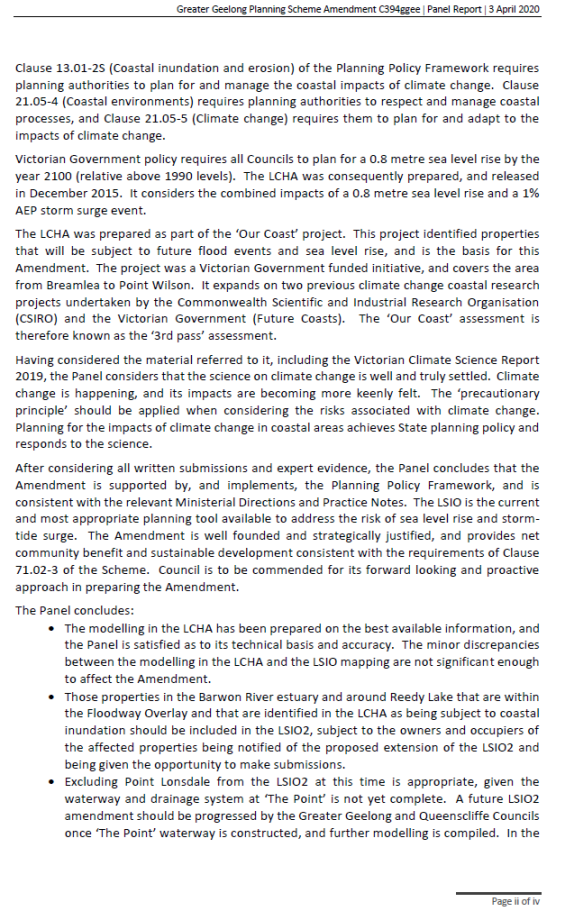 Executive Summary - page 2 of 4