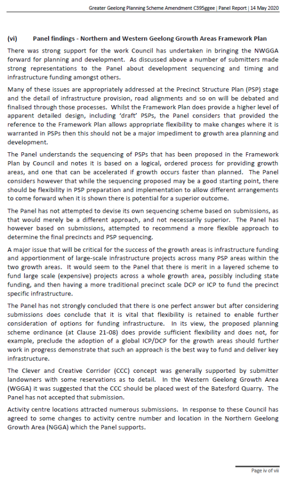 Panel Report Executive Summary - Page 4 of 7
