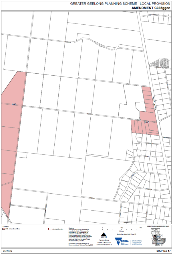 Amendment C395ggee  - Clause 21.20 Map 17