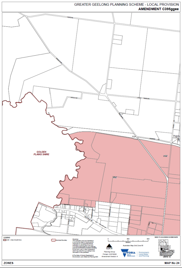 Amendment C395ggee  - Clause 21.20 Map 24