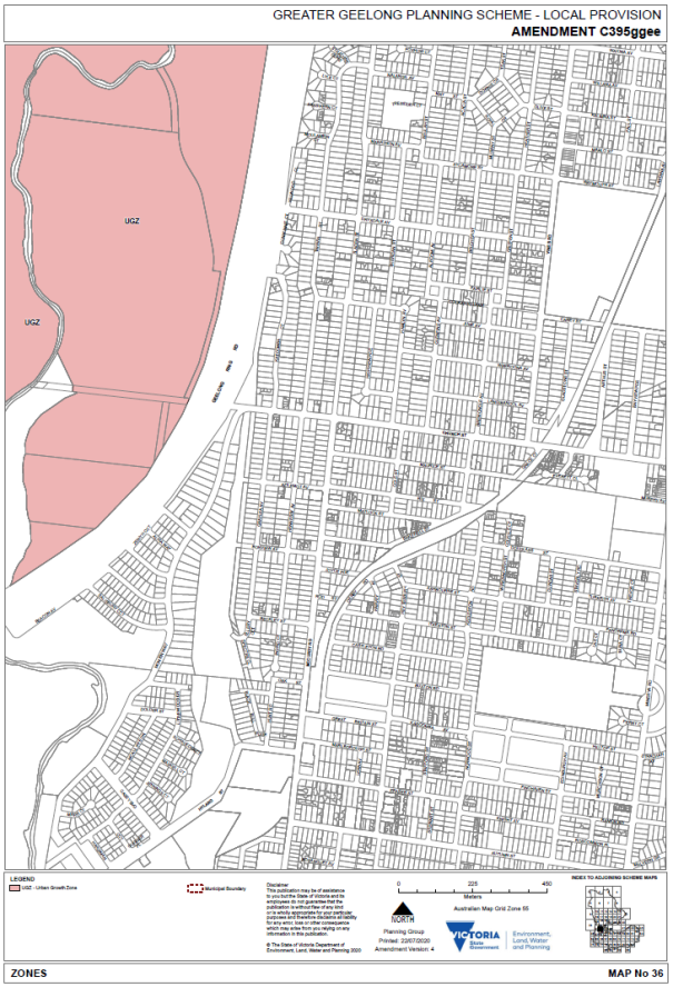 Amendment C395ggee  - Clause 21.20 Map 36