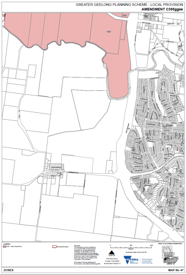 Amendment C395ggee  - Clause 21.20 Map 47
