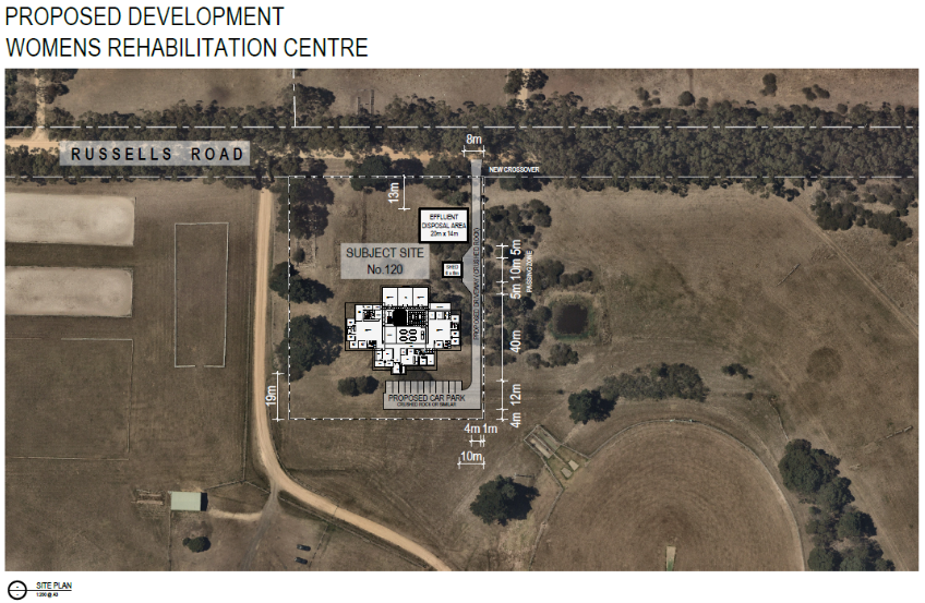 Proposed development - Women's rehabilitation centre