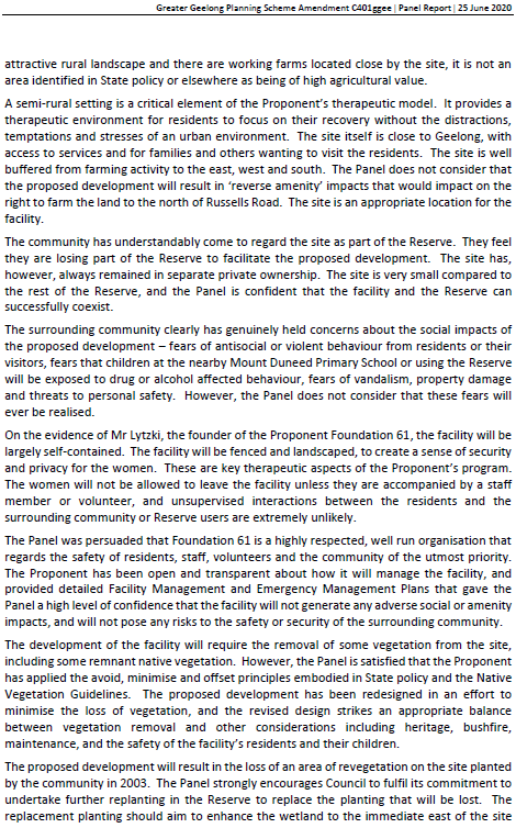 Executive summary - page 2 of 3