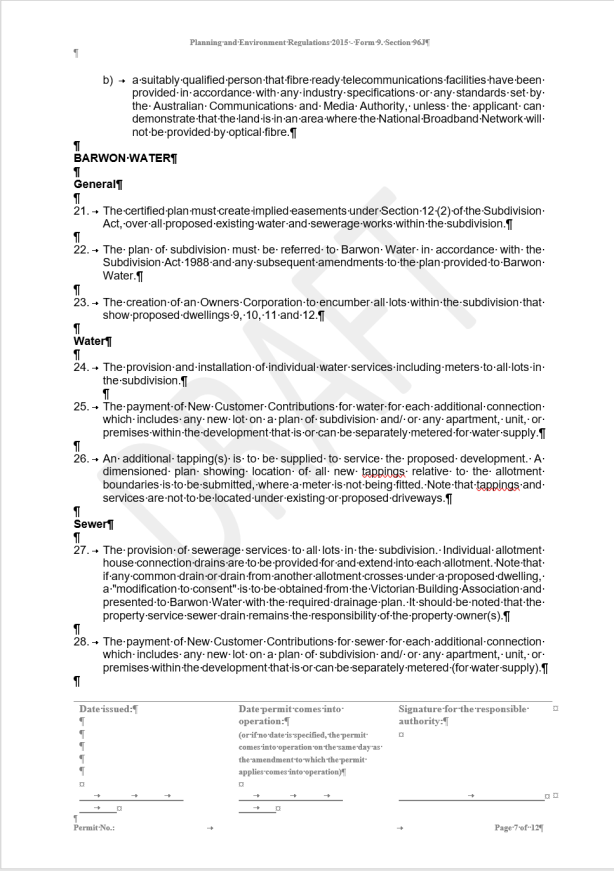 Planning Permit PP-6-2017 - page 7 of 12 pages
