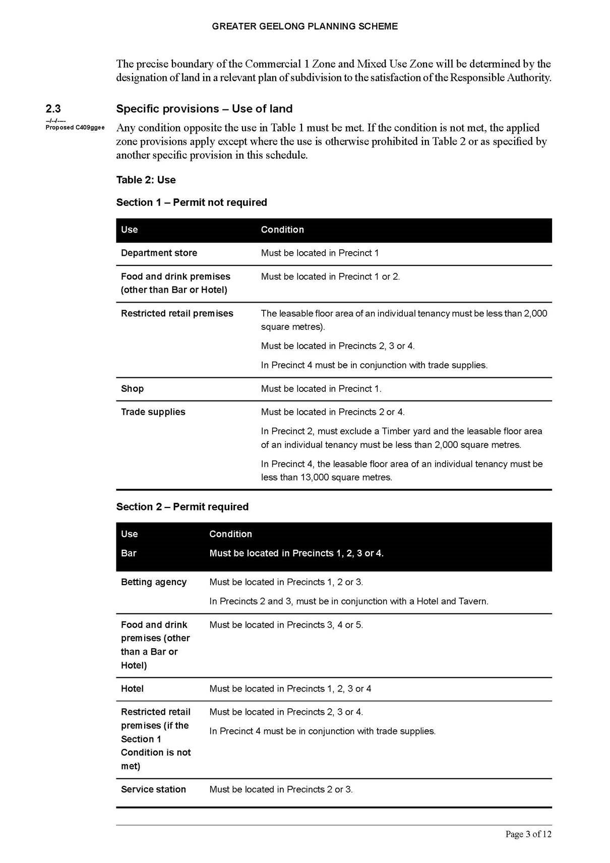 Schedule 5 page 3 of 12