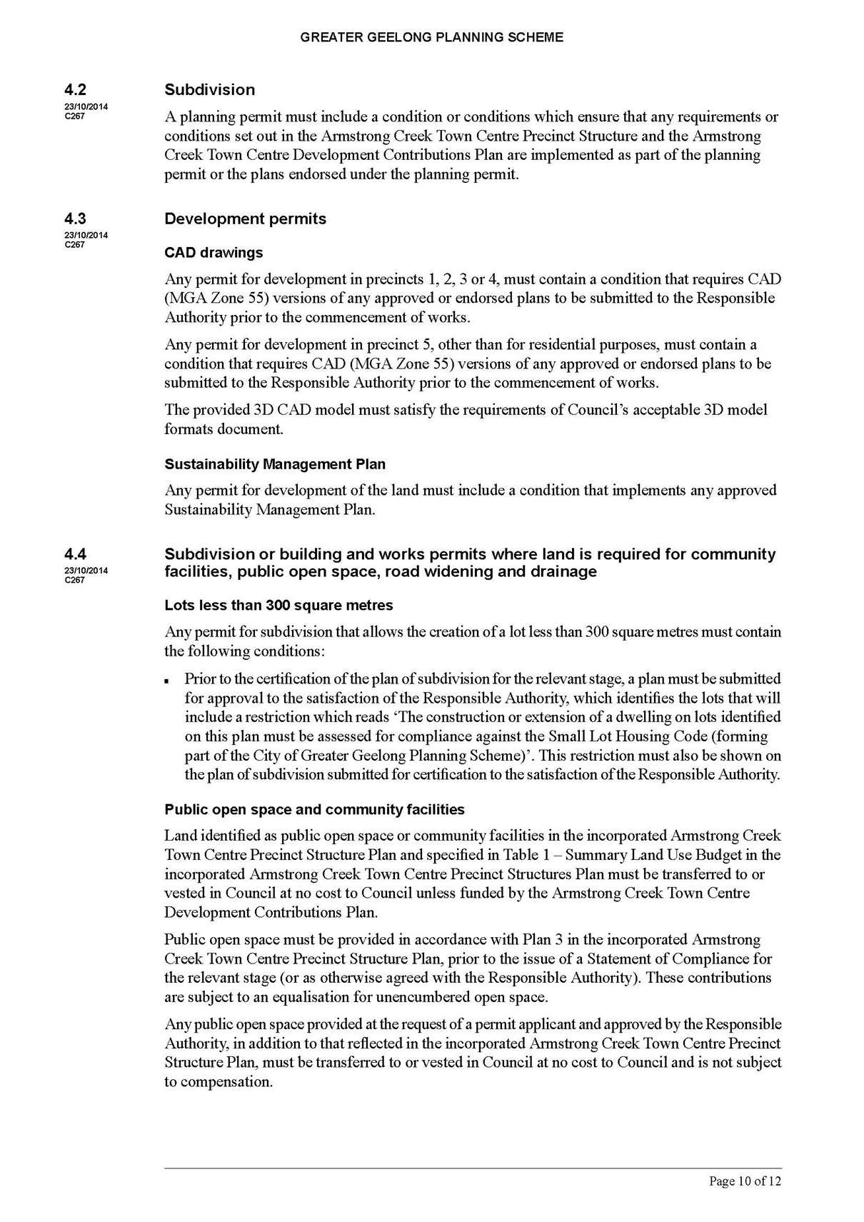 Schedule 5 page 10 of 12