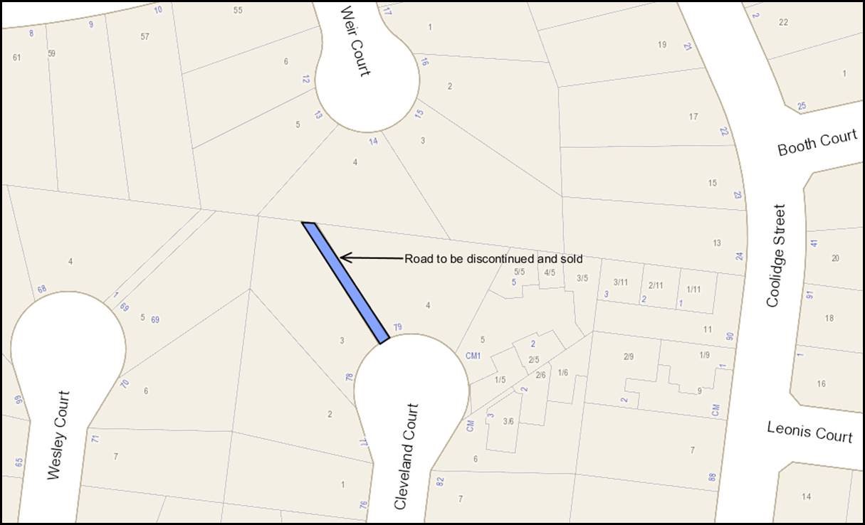 road closure map